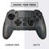Black Painted Wood PlayStation Scuf Vantage 2 Controller Skin